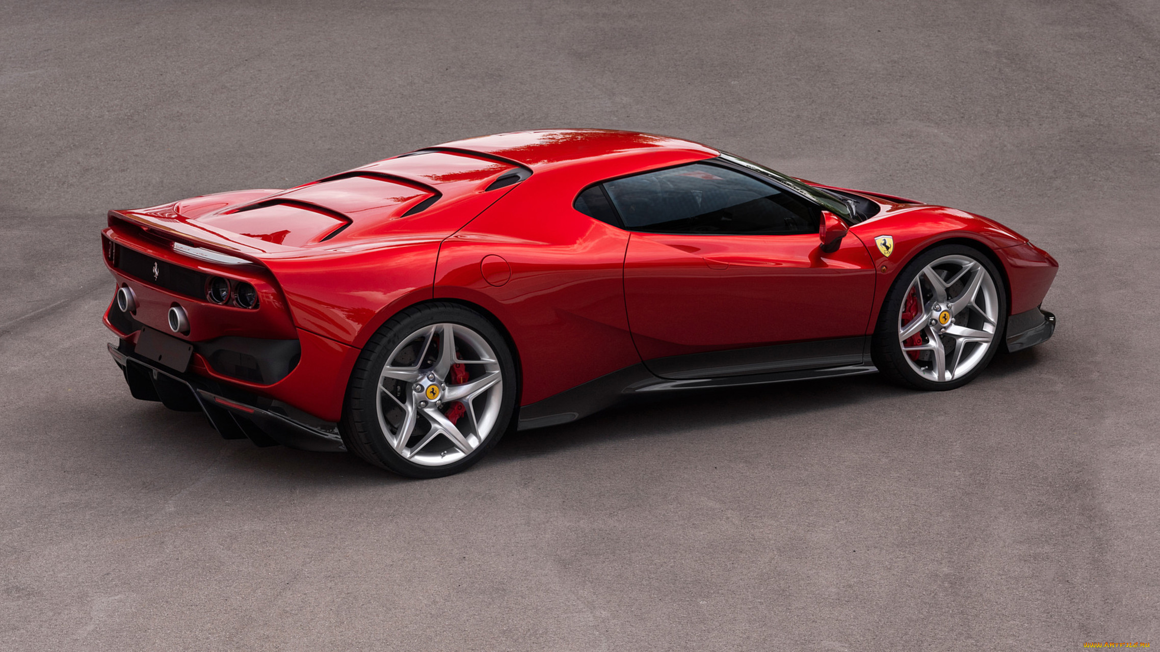 ferrari sp38 2018, , ferrari, red, 2018, sp38